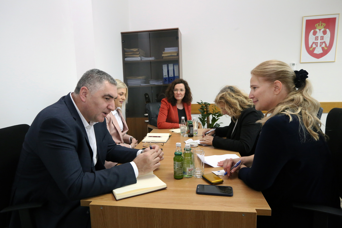 Chair of the Caucus of Serb Representatives in the House of Representatives of the PABiH Čedomir Stojanović met with the EUSR BiH Head of Political Section 